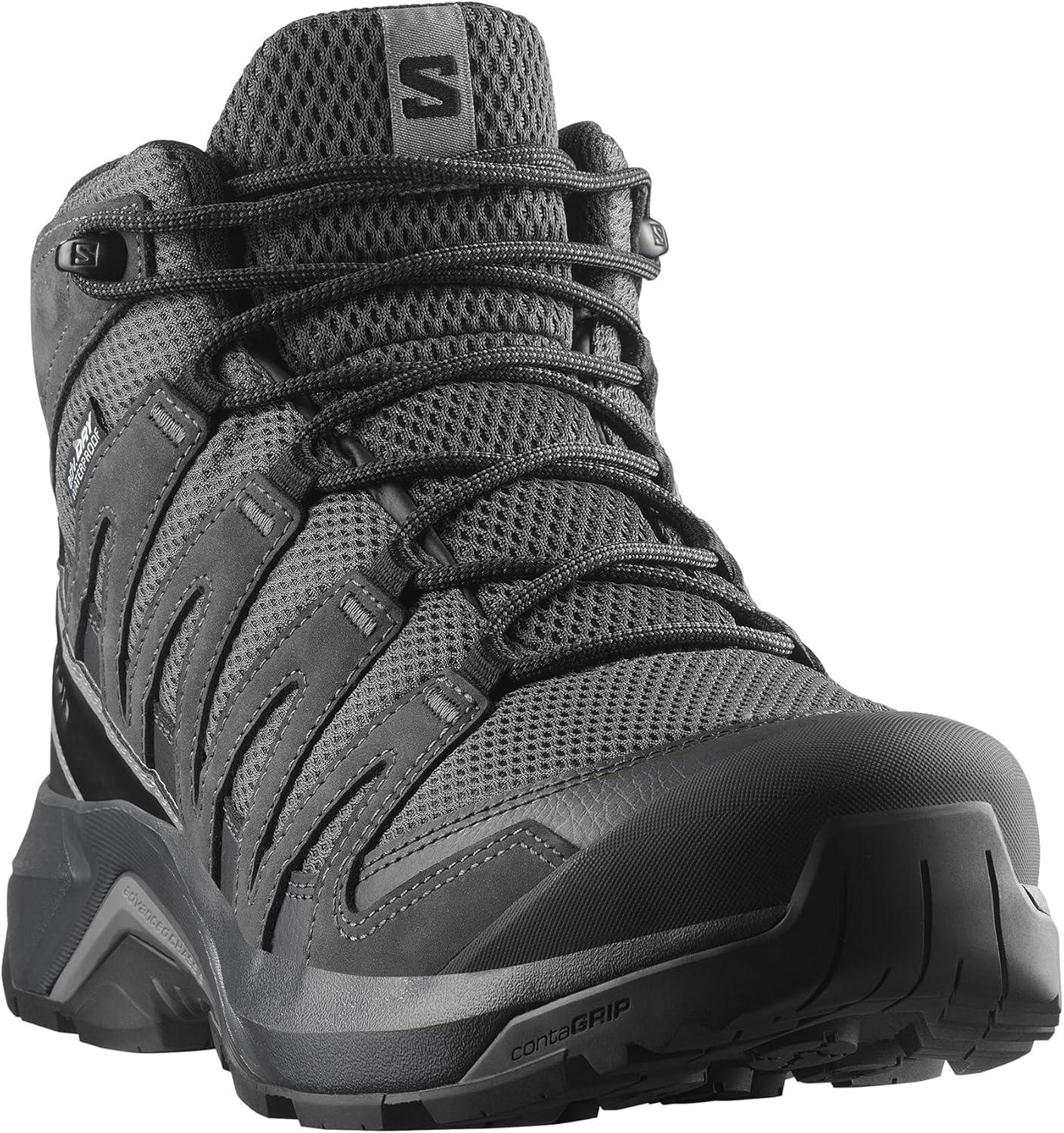 image:imageSalomon Mens XAdventure Recon Mid GoreTex Hiking Shoe Waterproof Stability for Rugged Hiking Trails amp AllWeather TrekkingAsphaltPhantomCastlerock
