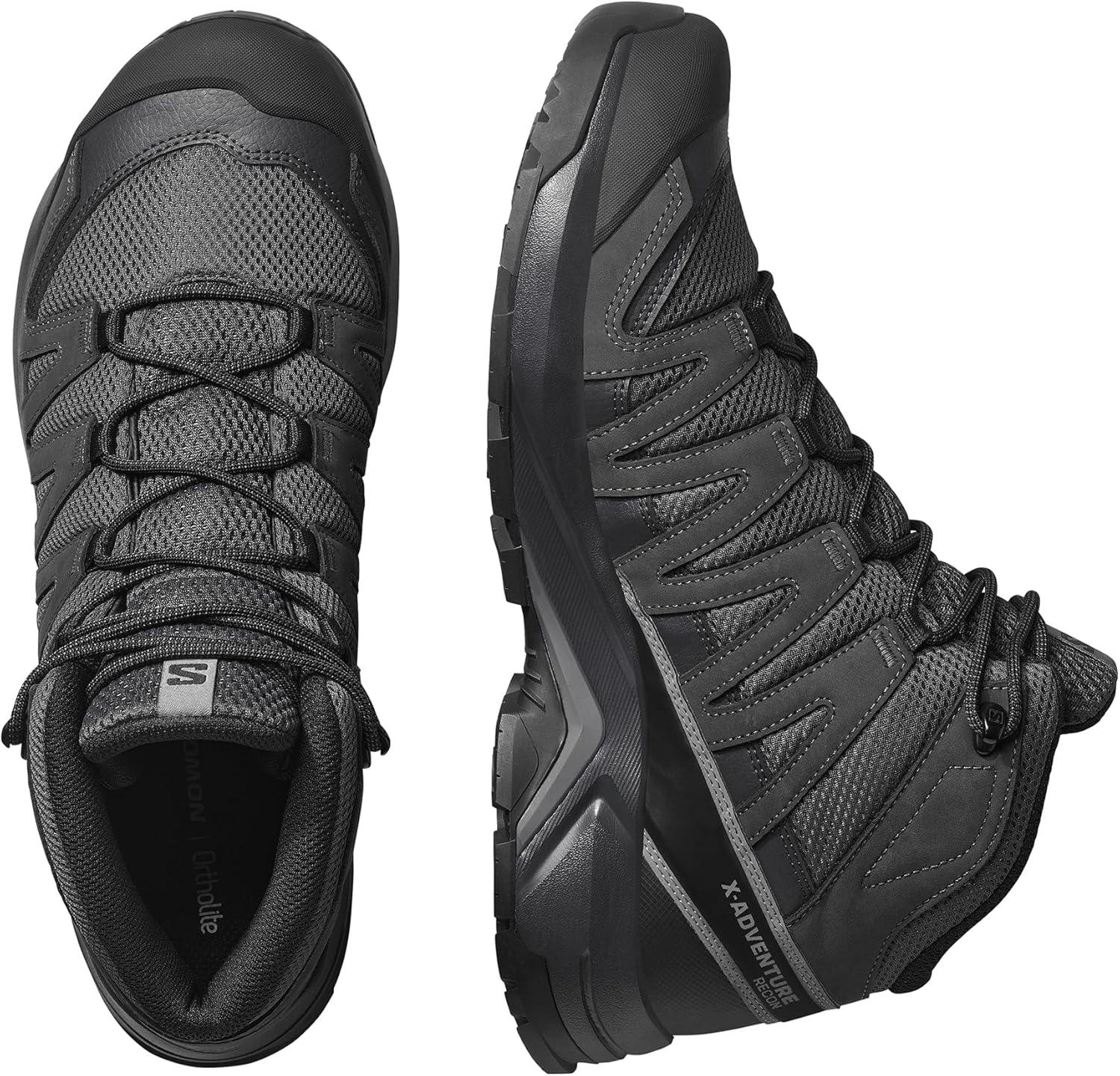 image:imageSalomon Mens XAdventure Recon Mid GoreTex Hiking Shoe Waterproof Stability for Rugged Hiking Trails amp AllWeather TrekkingAsphaltPhantomCastlerock