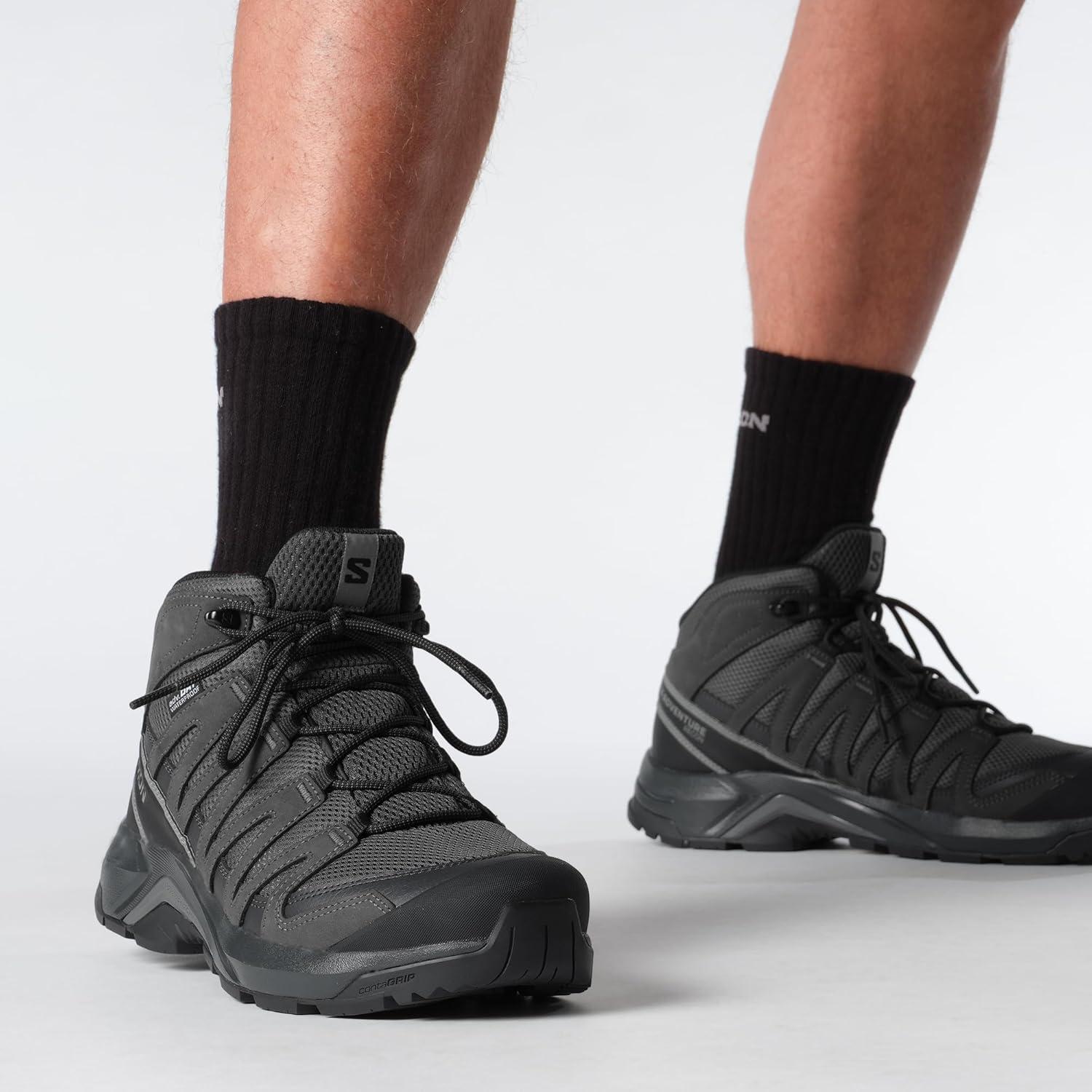 image:imageSalomon Mens XAdventure Recon Mid GoreTex Hiking Shoe Waterproof Stability for Rugged Hiking Trails amp AllWeather TrekkingAsphaltPhantomCastlerock