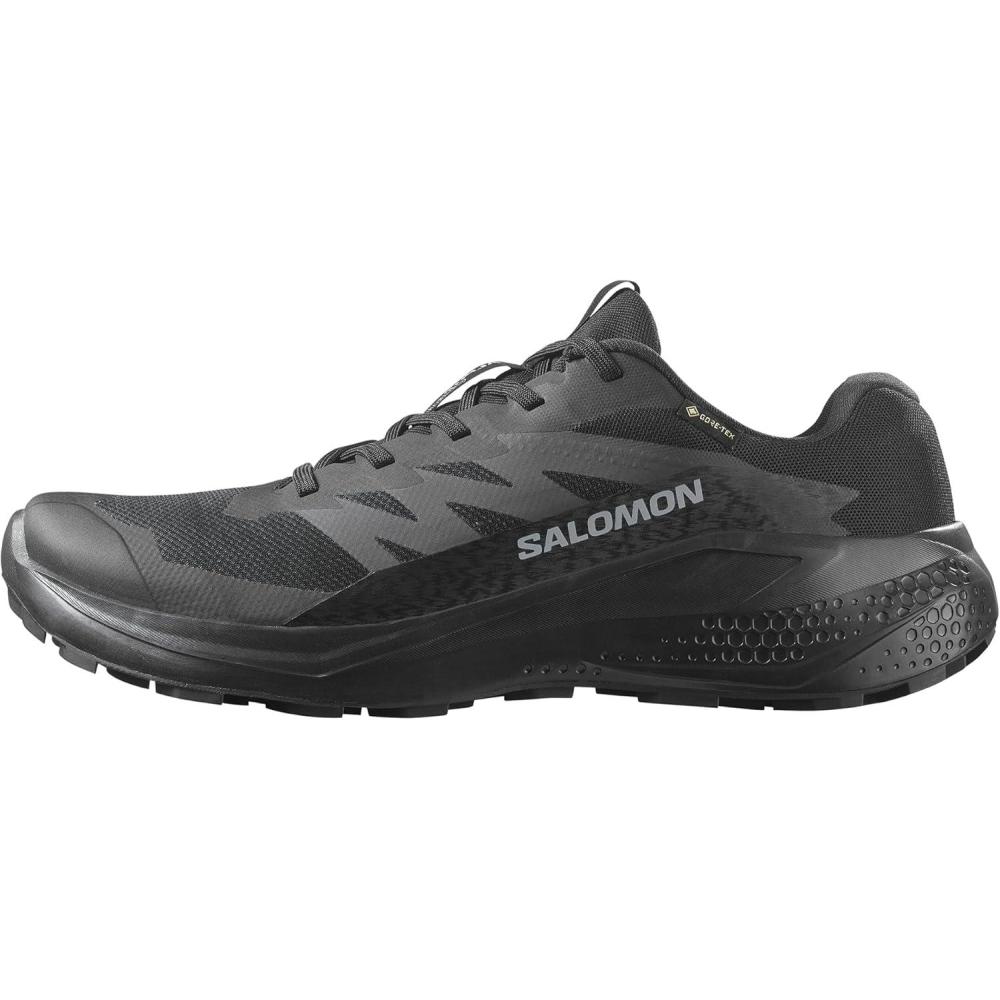 image:imageSalomon Mens Alphaglide GoreTex Waterproof Trail Running ShoesBlackAsphaltBlack