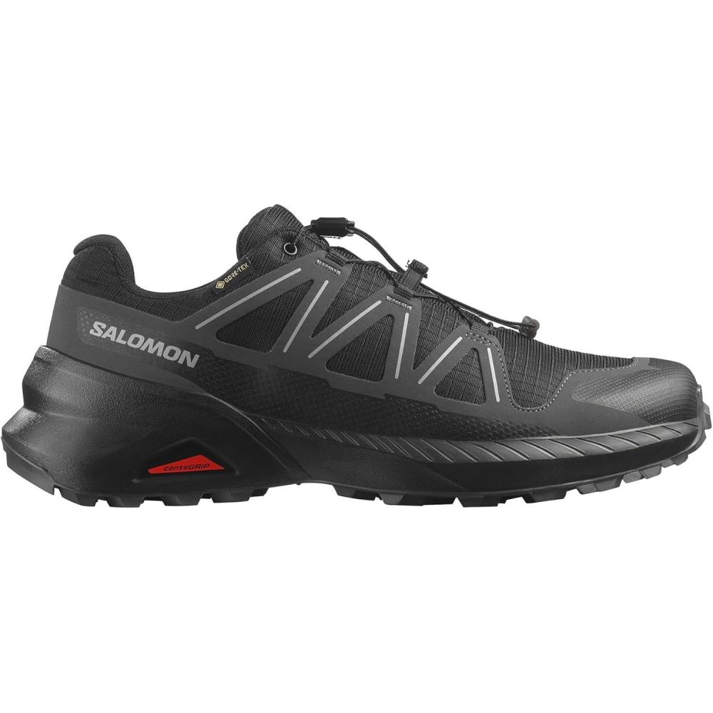 image:imageSalomon Mens Speedcross Peak GoreTex Trail Running Shoe Waterproof AllTerrain Performance for Hiking amp Long Trail SessionsBlackBlackAsphalt