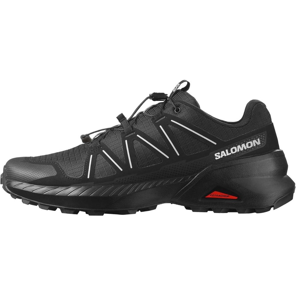 image:imageSalomon Mens Speedcross Peak Trail Running ShoesBlackBlackGlacier Gray