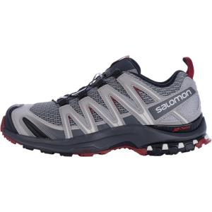 Salomon Men’s XA PRO 3D Trail Running Shoes for Men(Monument/Ebony/Red Dahlia)