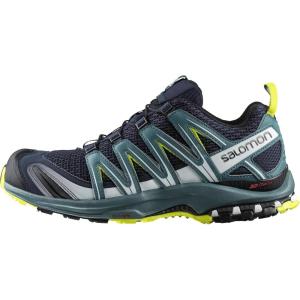 Salomon Men’s XA PRO 3D Trail Running Shoes for Men(Navy Blazer/Hydro/Evening Primrose)