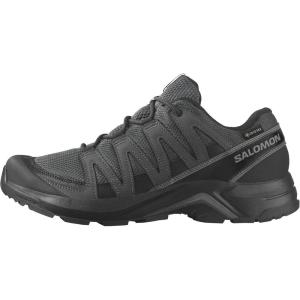 Salomon Men’s X-Adventure Recon Gore-Tex Hiking Shoe, Waterproof Traction and Support for Fast Hikes & Mixed Terrain(Asphalt/Castlerock/Black)