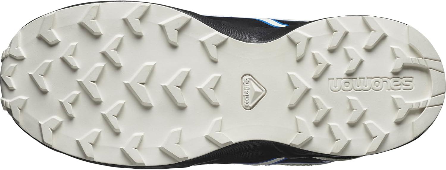 image:imageSalomon Junior SPEEDCROSS CLIMASALOMON WATERPROOF Outdoor Shoes for KidsBlackVanilla IceFrench Blue