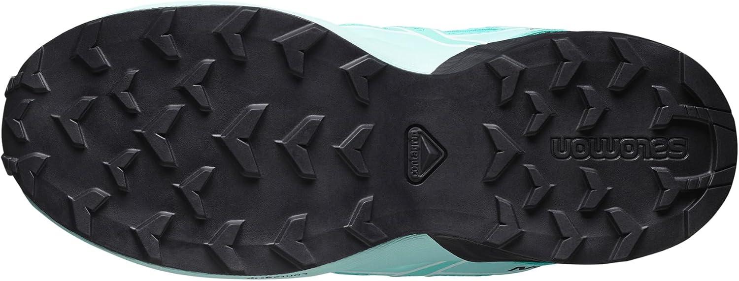 image:imageSalomon Junior SPEEDCROSS CLIMASALOMON WATERPROOF Outdoor Shoes for KidsBlue CuracaoBlackIced Aqua