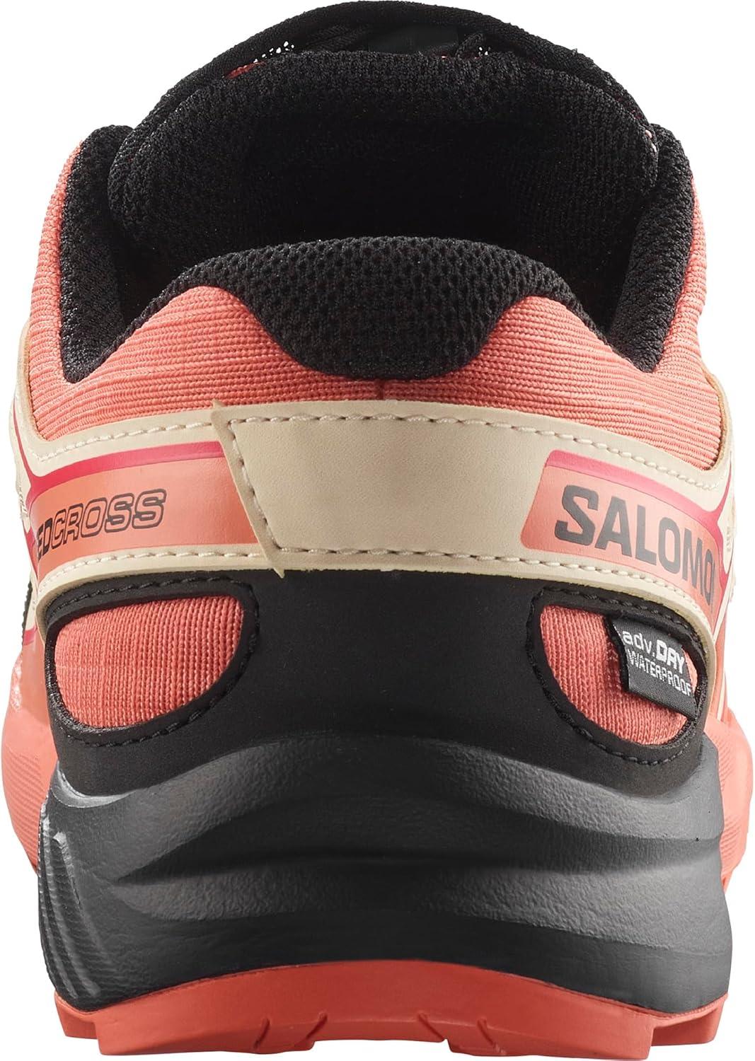 image:imageSalomon Junior SPEEDCROSS CLIMASALOMON WATERPROOF Outdoor Shoes for KidsEmberglowTender PeachFusion Coral