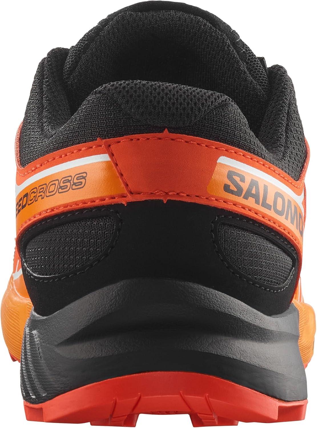 image:imageSalomon Kids Speedcross J Unisex Trail Running ShoeBlackCherry TomatoTurmeric