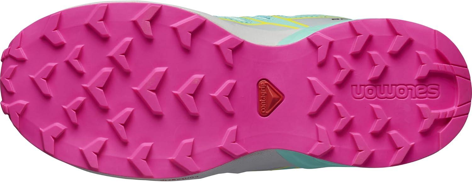 image:imageSalomon Kids Speedcross J Unisex Trail Running ShoeBleached AquaBlue RadianceLunar Rock