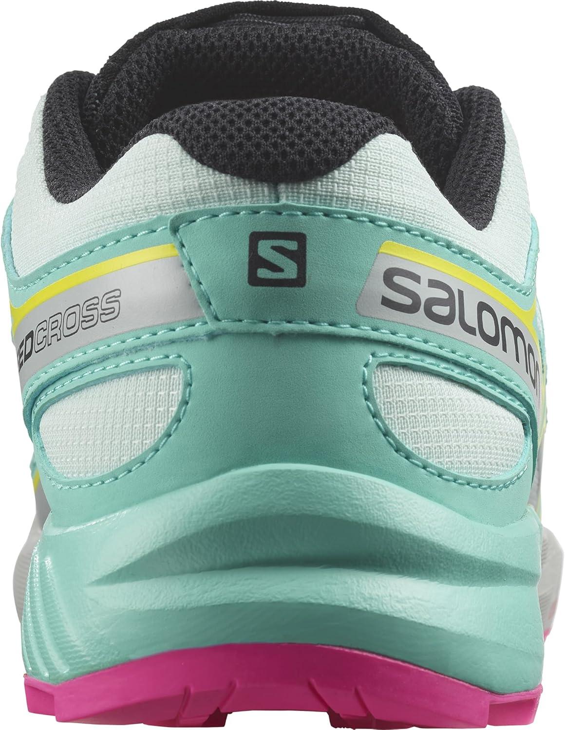 image:imageSalomon Kids Speedcross J Unisex Trail Running ShoeBleached AquaBlue RadianceLunar Rock