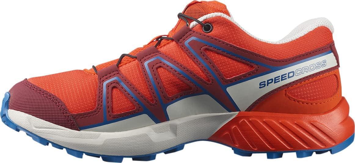 image:imageSalomon Kids Speedcross J Unisex Trail Running ShoeCherry TomatoBiking RedSkydiver