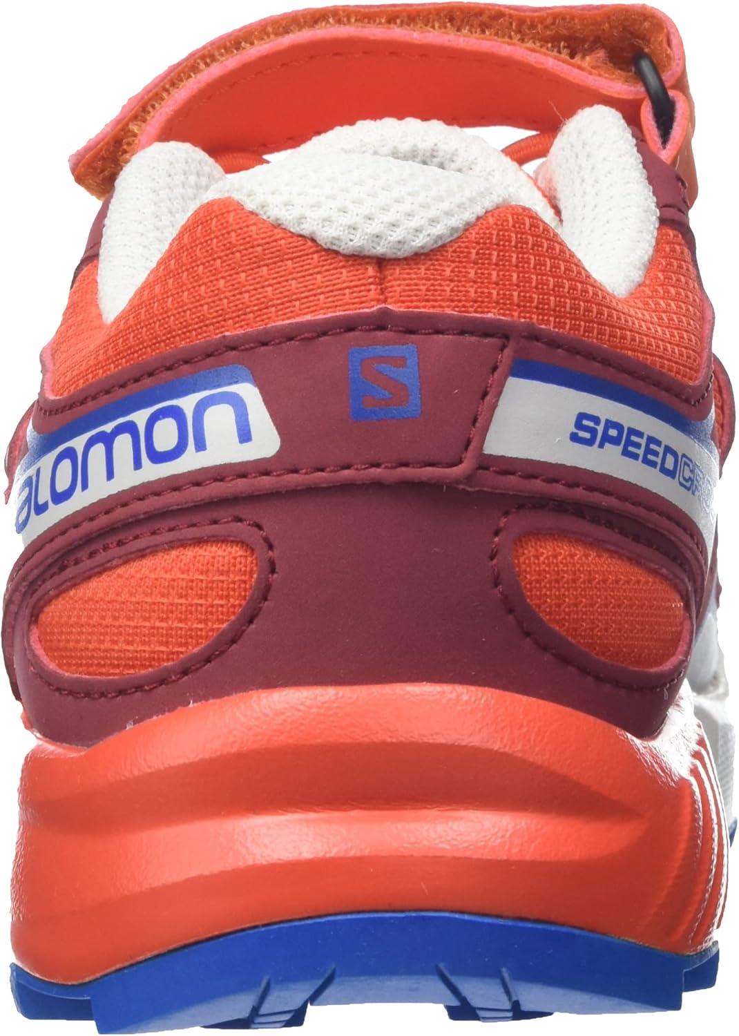 image:imageSalomon Kids Speedcross J Unisex Trail Running ShoeCherry TomatoBiking RedSkydiver