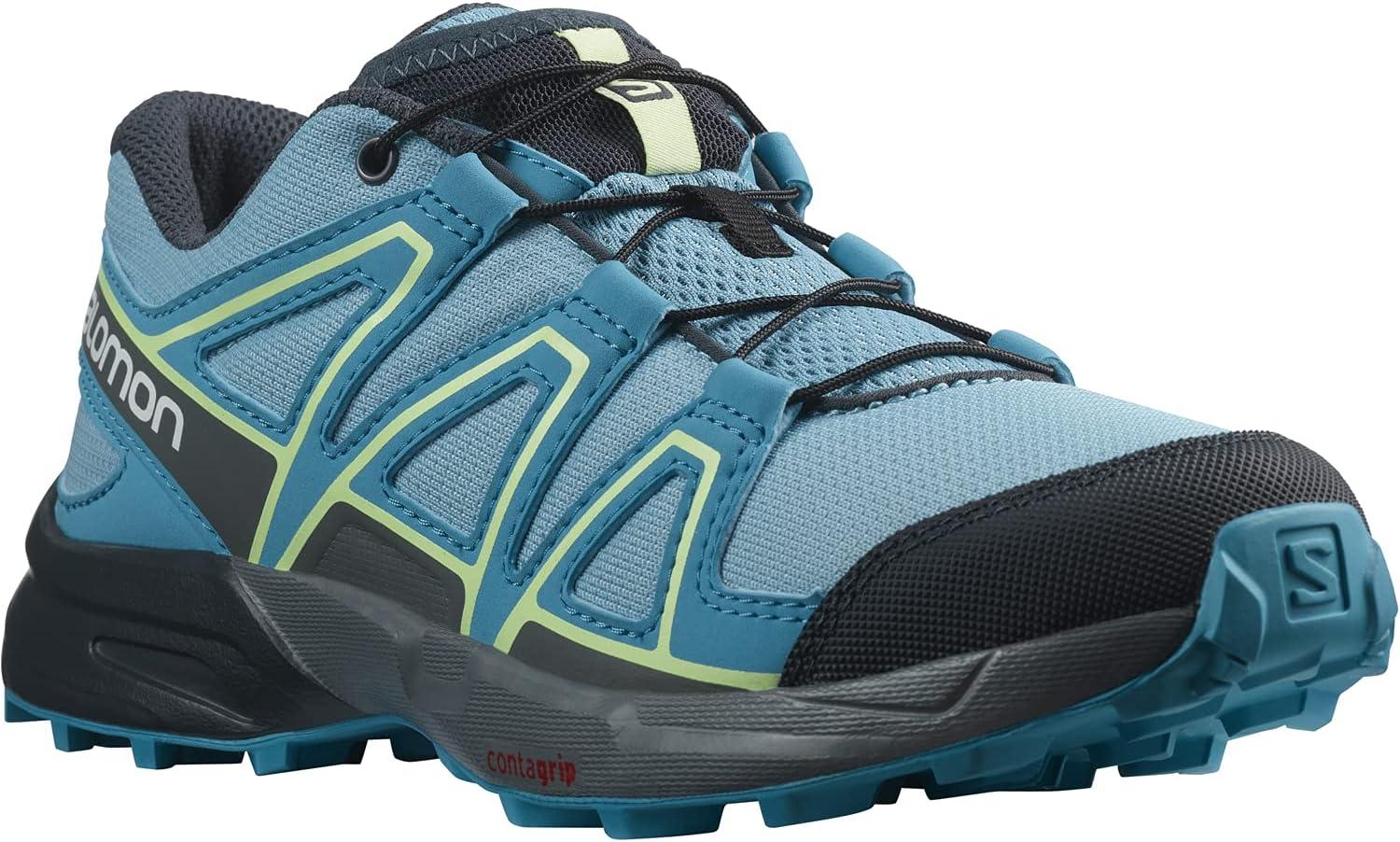 image:imageSalomon Kids Speedcross J Unisex Trail Running ShoeDelphinium BlueStormy WeatherIndia Ink