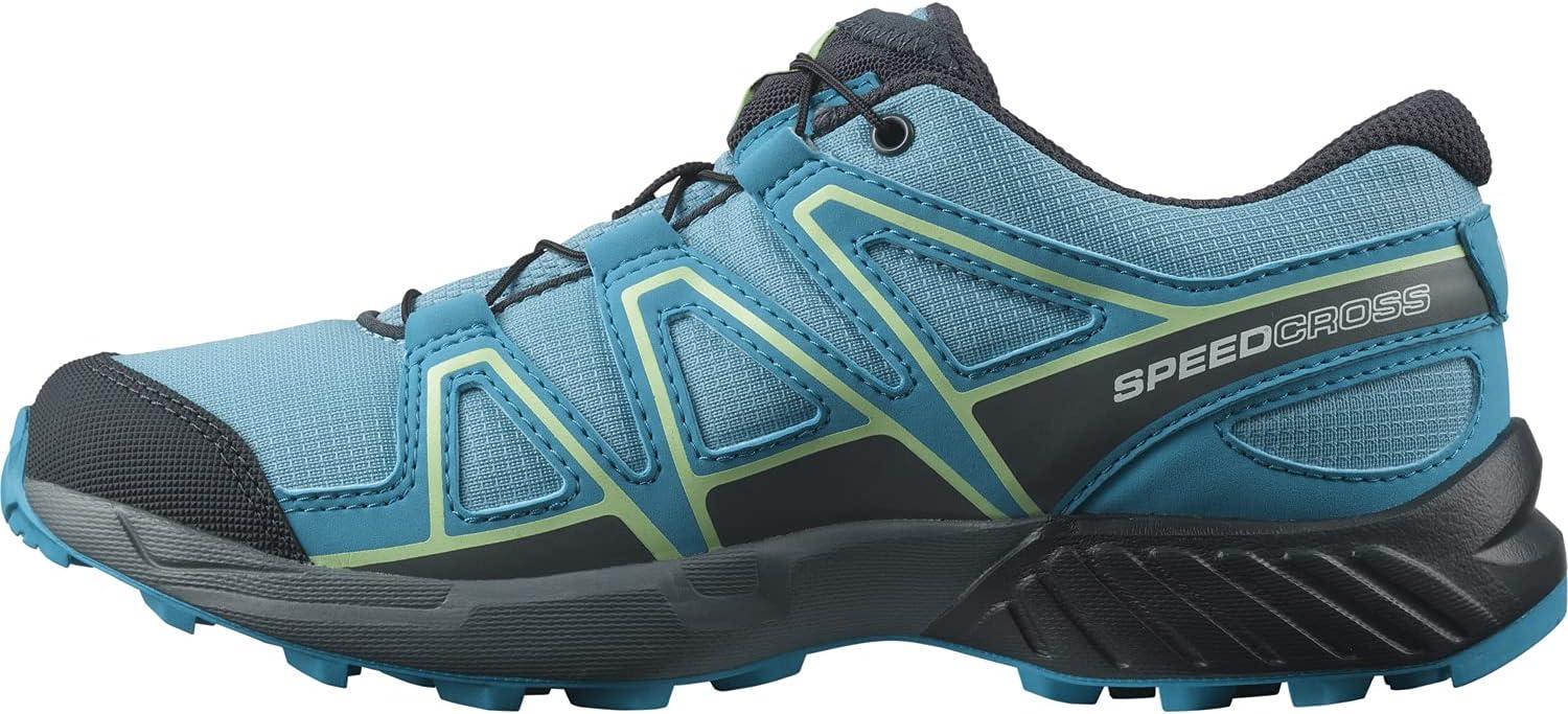 image:imageSalomon Kids Speedcross J Unisex Trail Running ShoeDelphinium BlueStormy WeatherIndia Ink