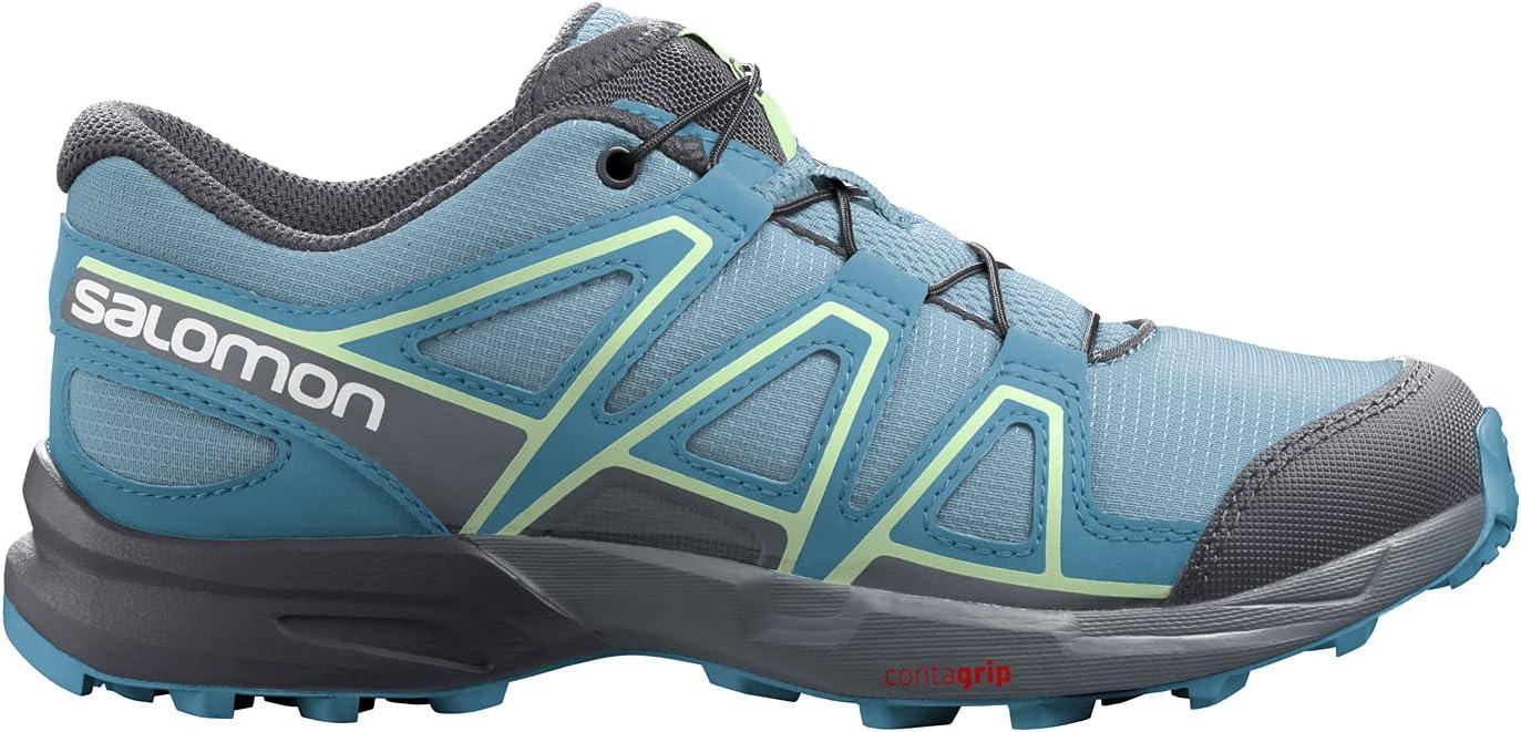 image:imageSalomon Kids Speedcross J Unisex Trail Running ShoeDelphinium BlueStormy WeatherIndia Ink