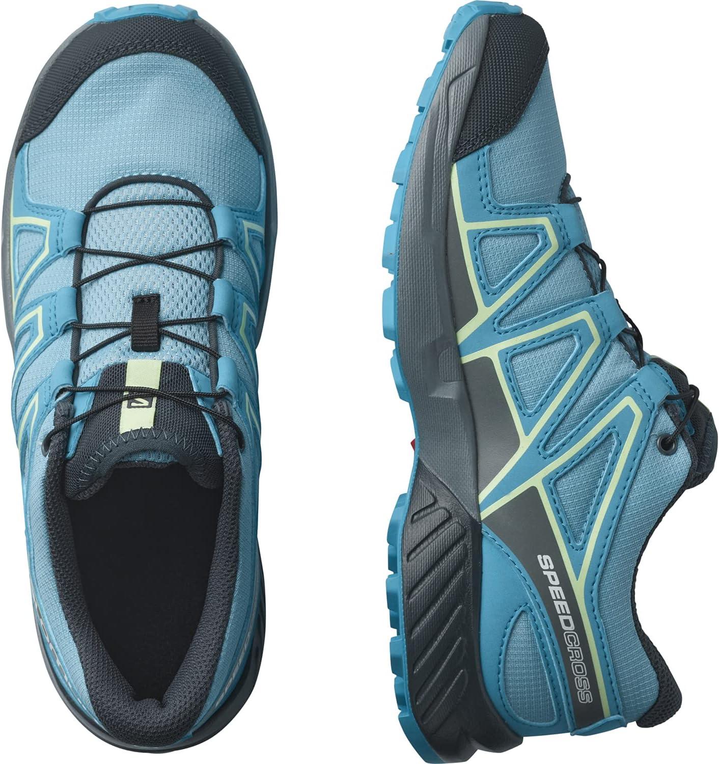 image:imageSalomon Kids Speedcross J Unisex Trail Running ShoeDelphinium BlueStormy WeatherIndia Ink