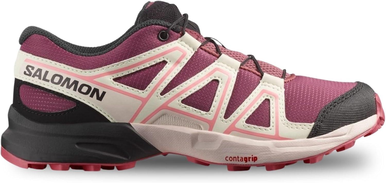 image:imageSalomon Kids Speedcross J Unisex Trail Running ShoeNocturneHushed VioletRouge Red