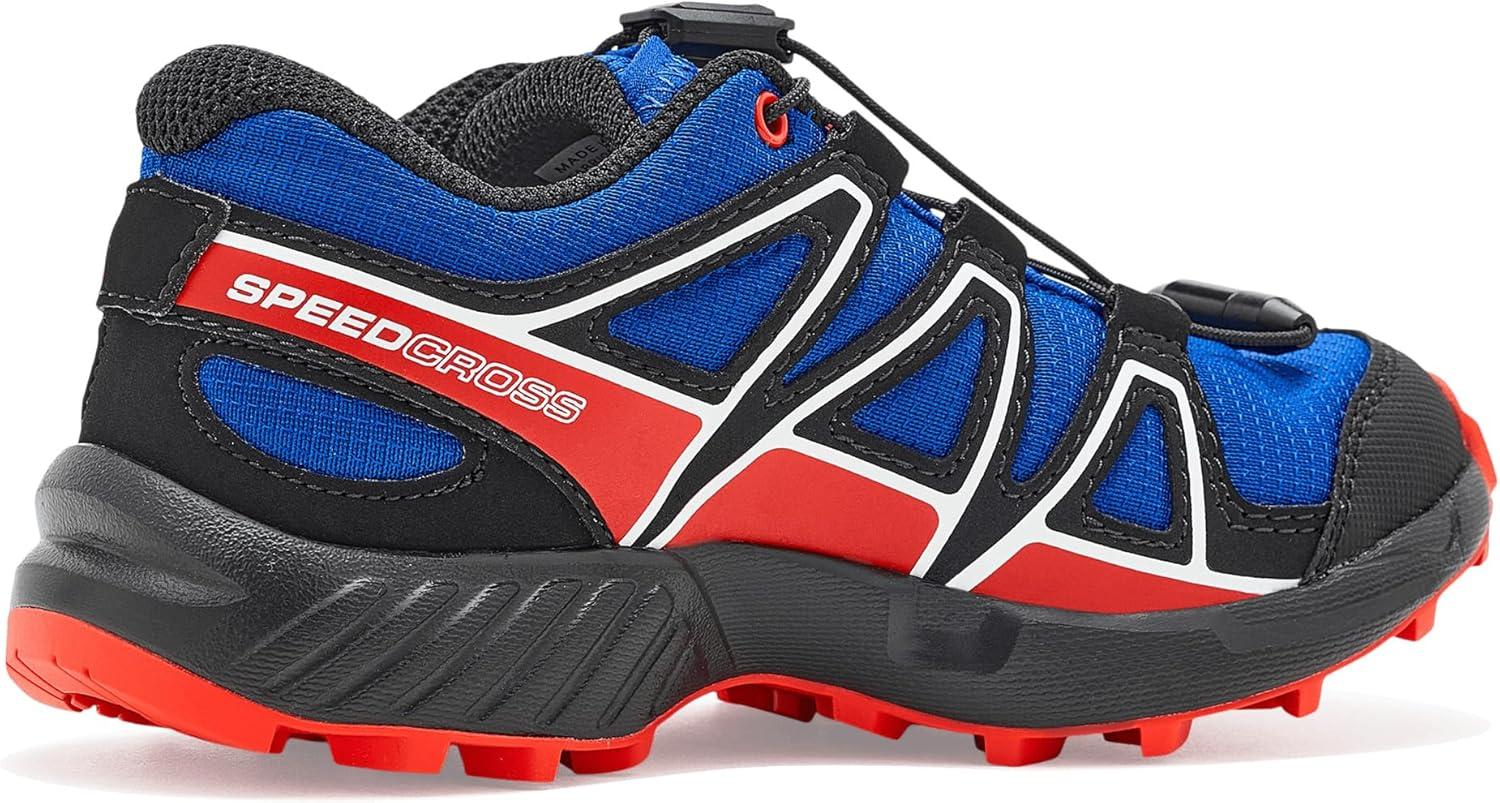 image:imageSalomon Kids Speedcross J Unisex Trail Running ShoeSurf the WebFiery RedBlack