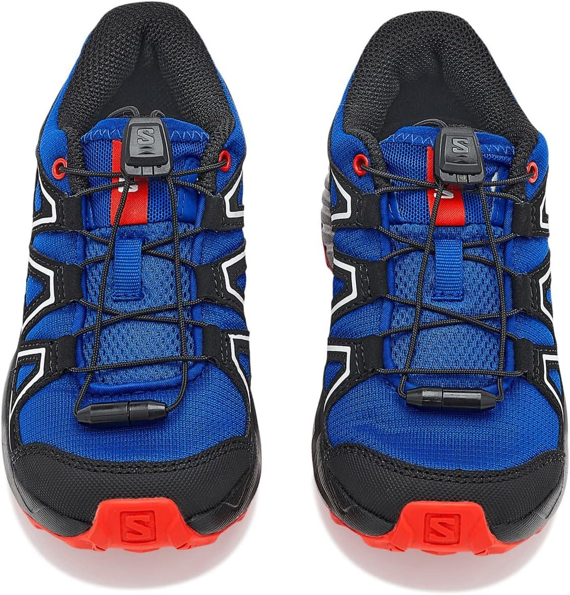 image:imageSalomon Kids Speedcross J Unisex Trail Running ShoeSurf the WebFiery RedBlack