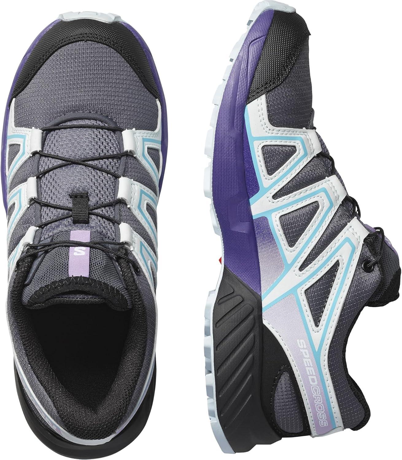 image:imageSalomon Kids Speedcross J Unisex Trail Running ShoeTurbulenceBallad BlueLiberty