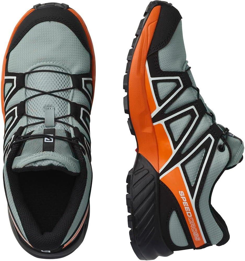 image:imageSalomon Kids Speedcross J Unisex Trail Running ShoeWrought IronBlackVibrant Orange