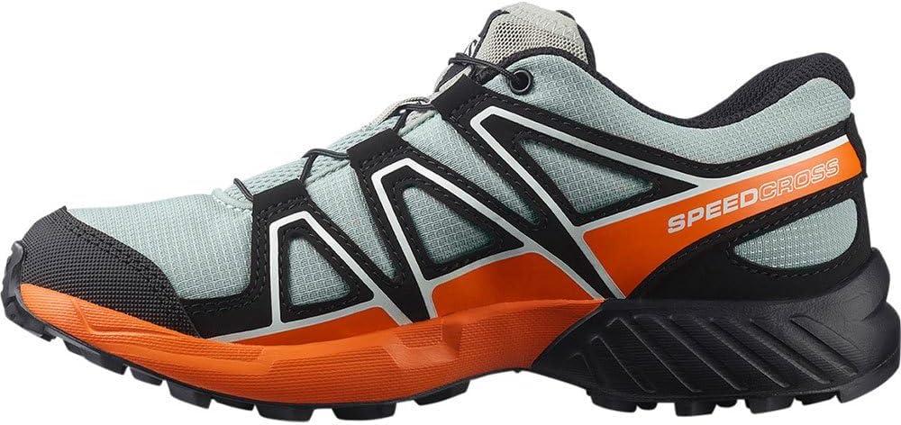 image:imageSalomon Kids Speedcross J Unisex Trail Running ShoeWrought IronBlackVibrant Orange