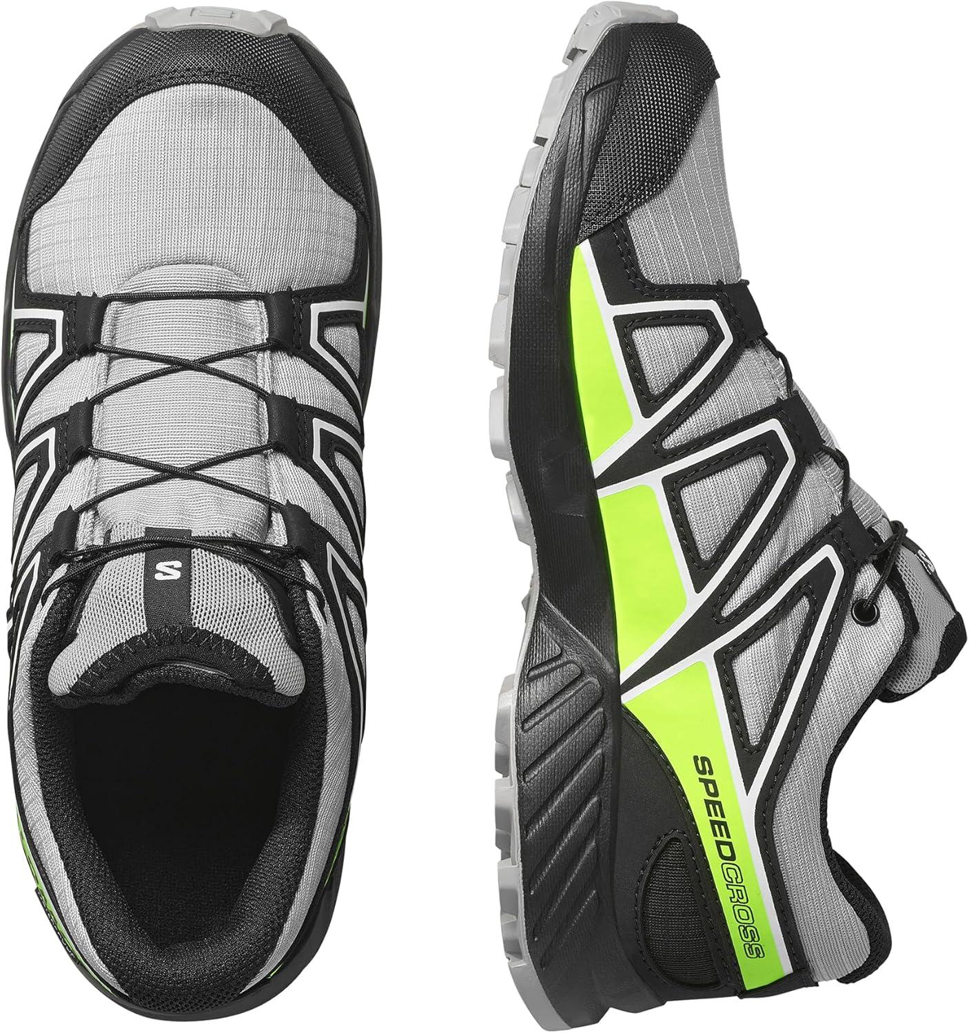 image:imageSalomon SPEEDCROSS CLIMASALOMON WATERPROOF Shoes for KidsAlloyBlackGreen Gecko