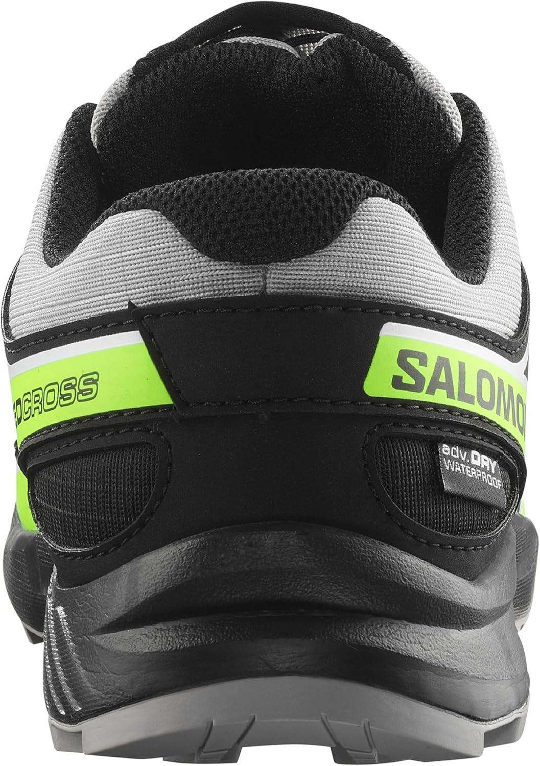 image:imageSalomon SPEEDCROSS CLIMASALOMON WATERPROOF Shoes for KidsAlloyBlackGreen Gecko