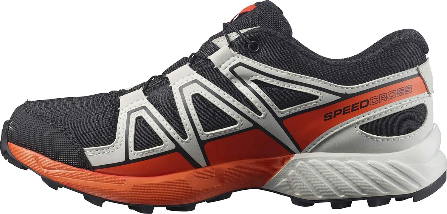 image:imageSalomon SPEEDCROSS CLIMASALOMON WATERPROOF Shoes for KidsBlackLunar RockCherry Tomato