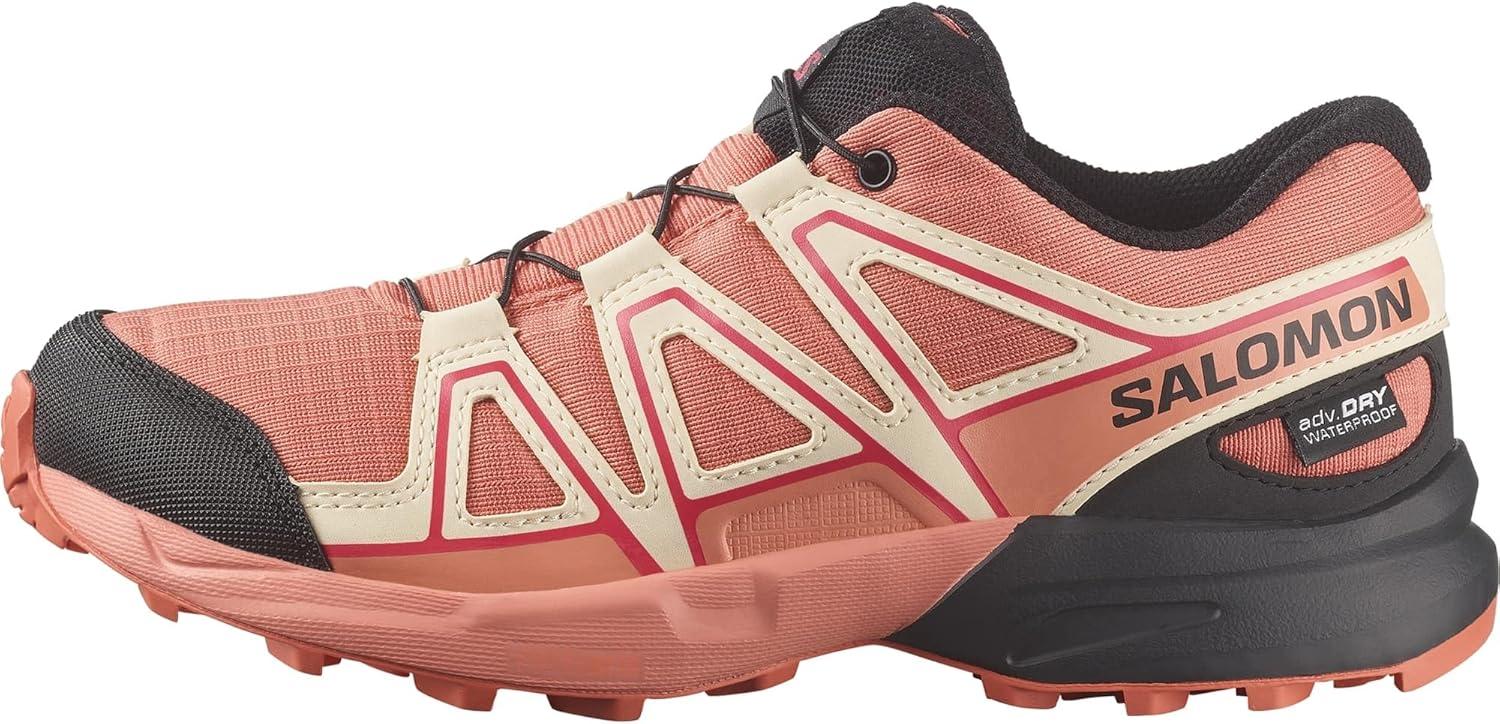 image:imageSalomon SPEEDCROSS CLIMASALOMON WATERPROOF Shoes for KidsEmberglowTender PeachFusion Coral