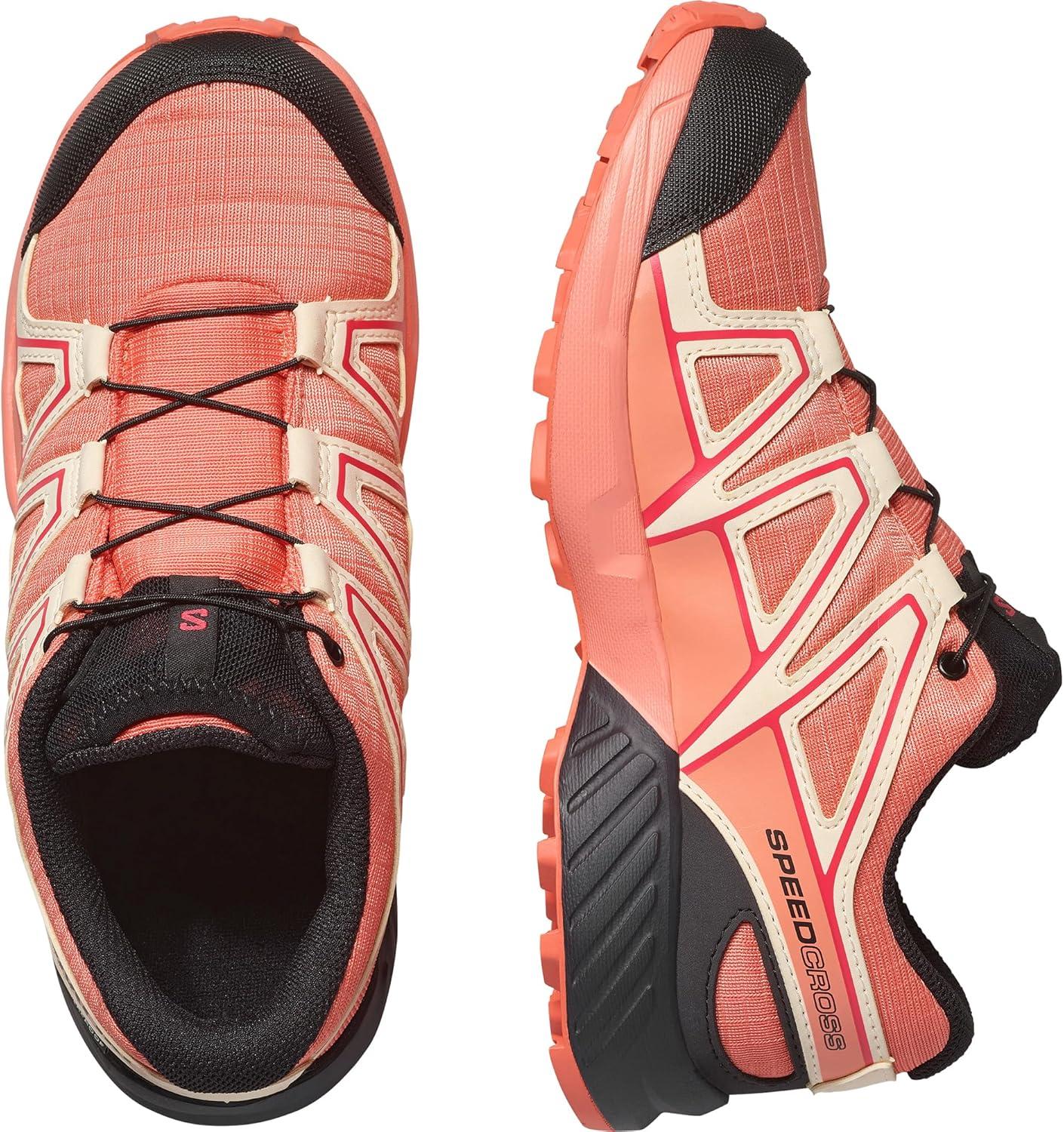 image:imageSalomon SPEEDCROSS CLIMASALOMON WATERPROOF Shoes for KidsEmberglowTender PeachFusion Coral
