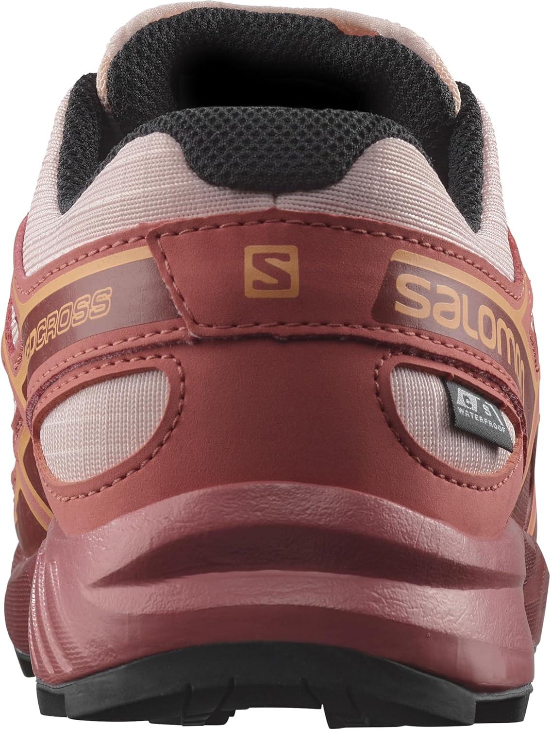 image:imageSalomon SPEEDCROSS CLIMASALOMON WATERPROOF Shoes for KidsEnglish RoseCow HideCantaloupe