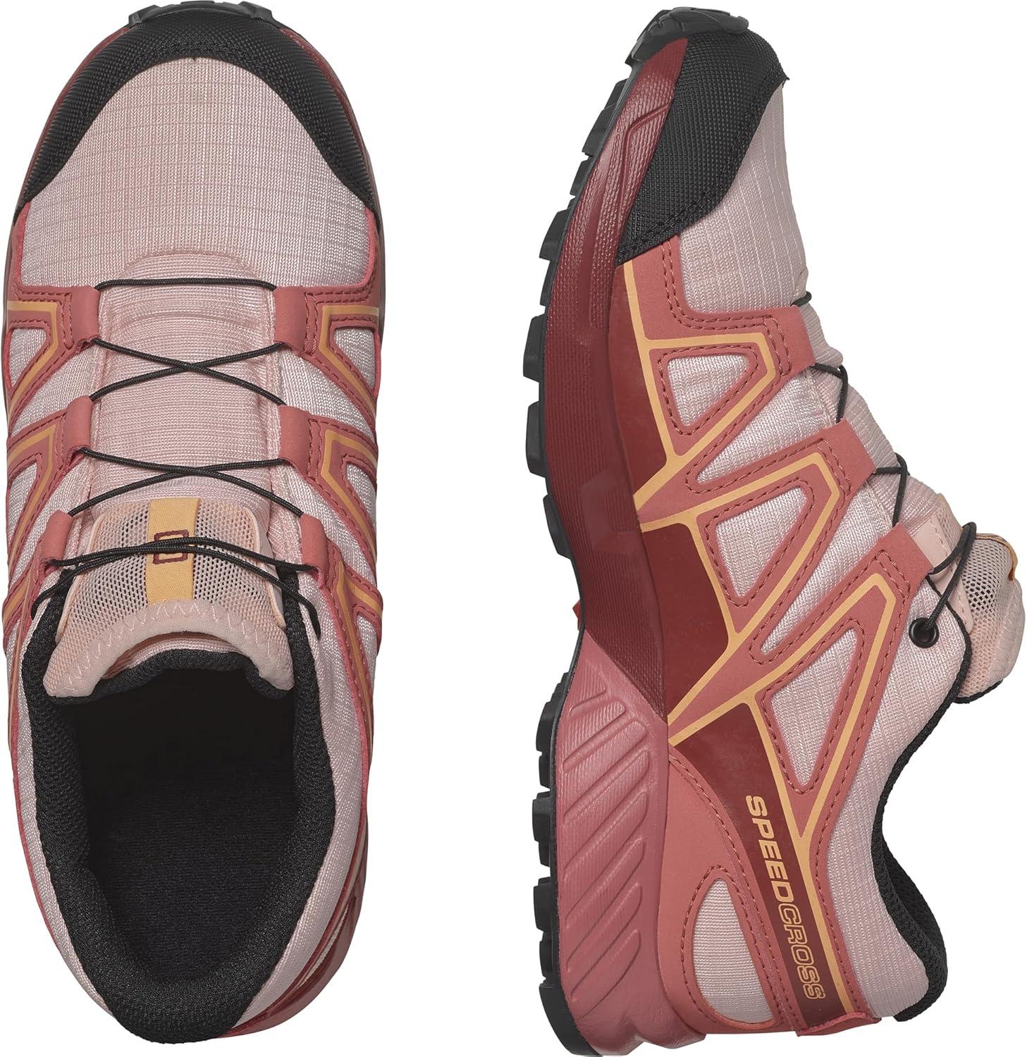 image:imageSalomon SPEEDCROSS CLIMASALOMON WATERPROOF Shoes for KidsEnglish RoseCow HideCantaloupe