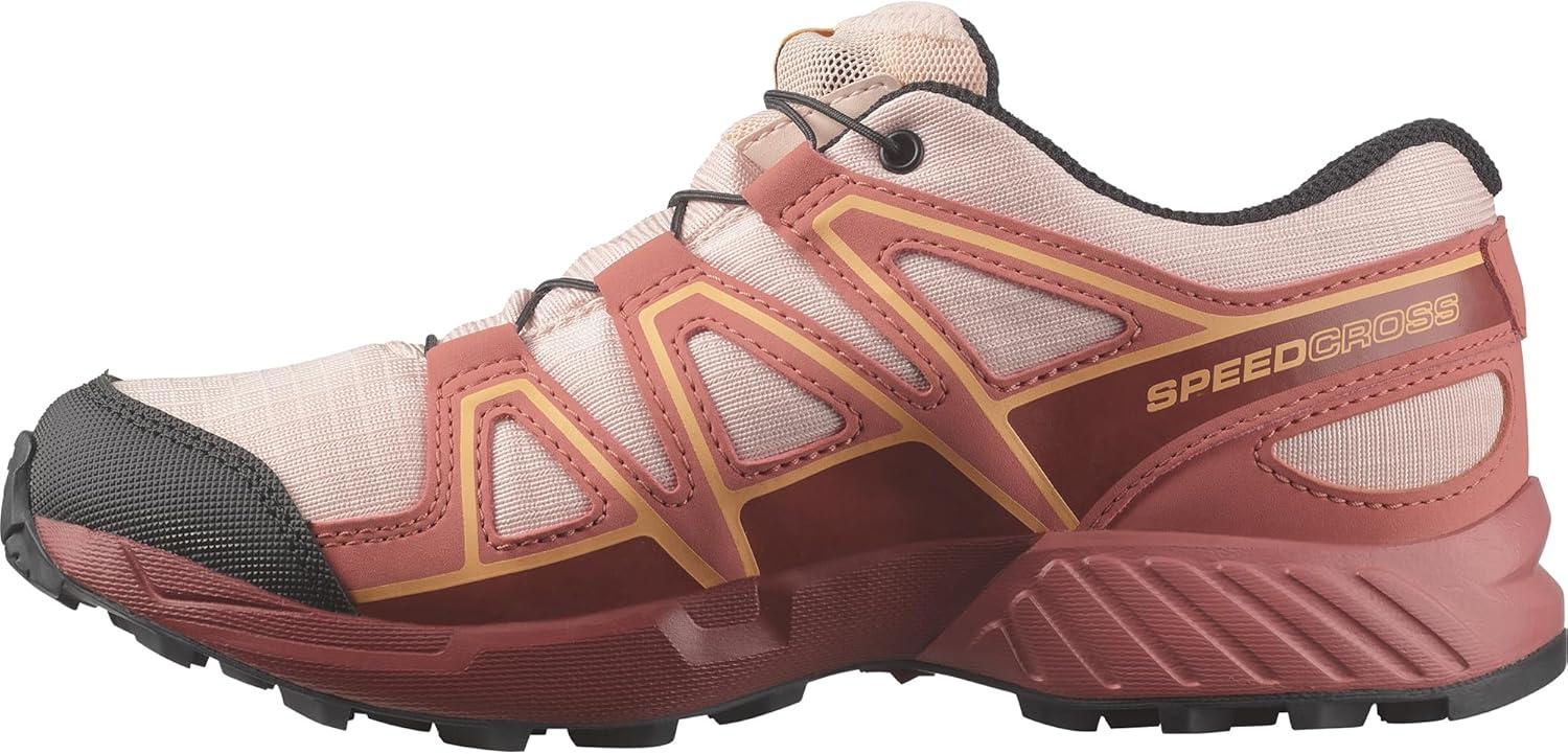 image:imageSalomon SPEEDCROSS CLIMASALOMON WATERPROOF Shoes for KidsEnglish RoseCow HideCantaloupe