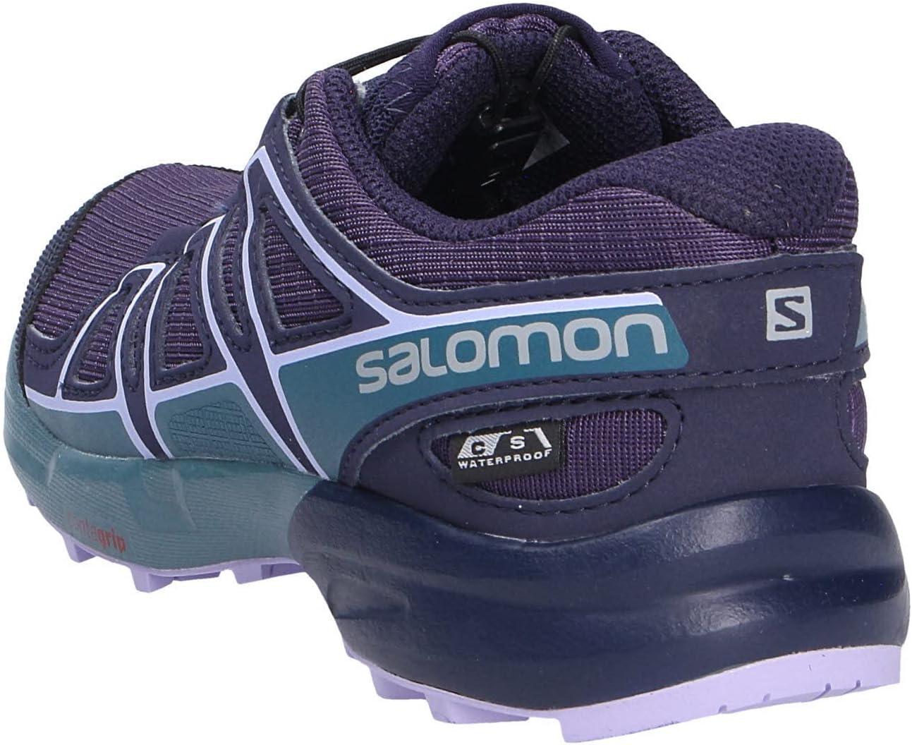 image:imageSalomon SPEEDCROSS CLIMASALOMON WATERPROOF Shoes for KidsGrapeMallard BlueLavender