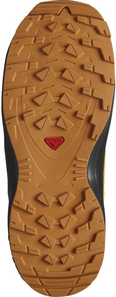 image:imageSalomon Unisex Juniors XA Pro V8 Mid Waterproof Trail Running Shoes for KidsBlack Empire Yellow White