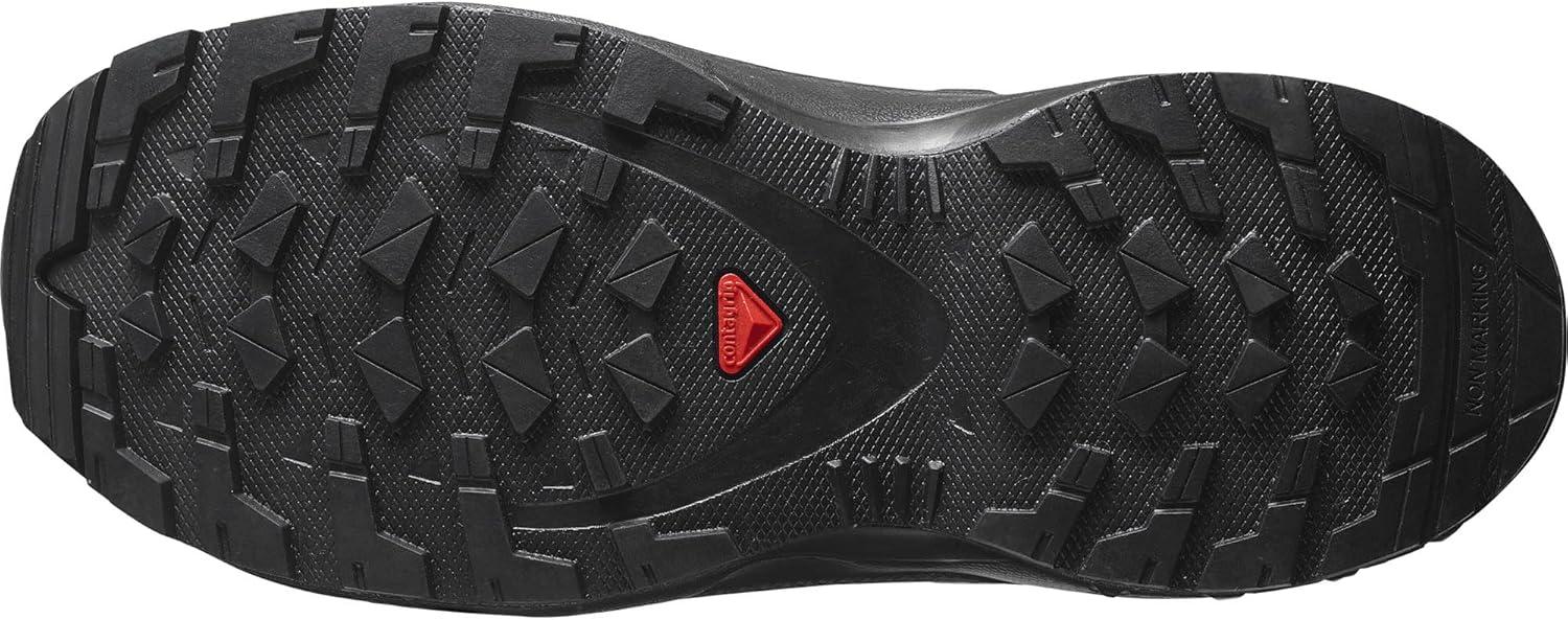 image:imageSalomon Unisex Juniors XA Pro V8 Mid Waterproof Trail Running Shoes for KidsBlackBlackEbony