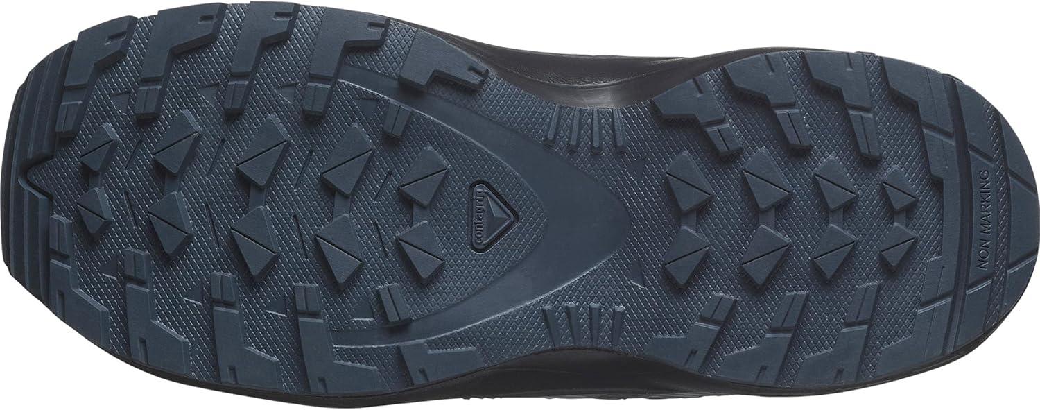 image:imageSalomon Unisex Juniors XA Pro V8 Mid Waterproof Trail Running Shoes for KidsBlackTurbulenceQuarry