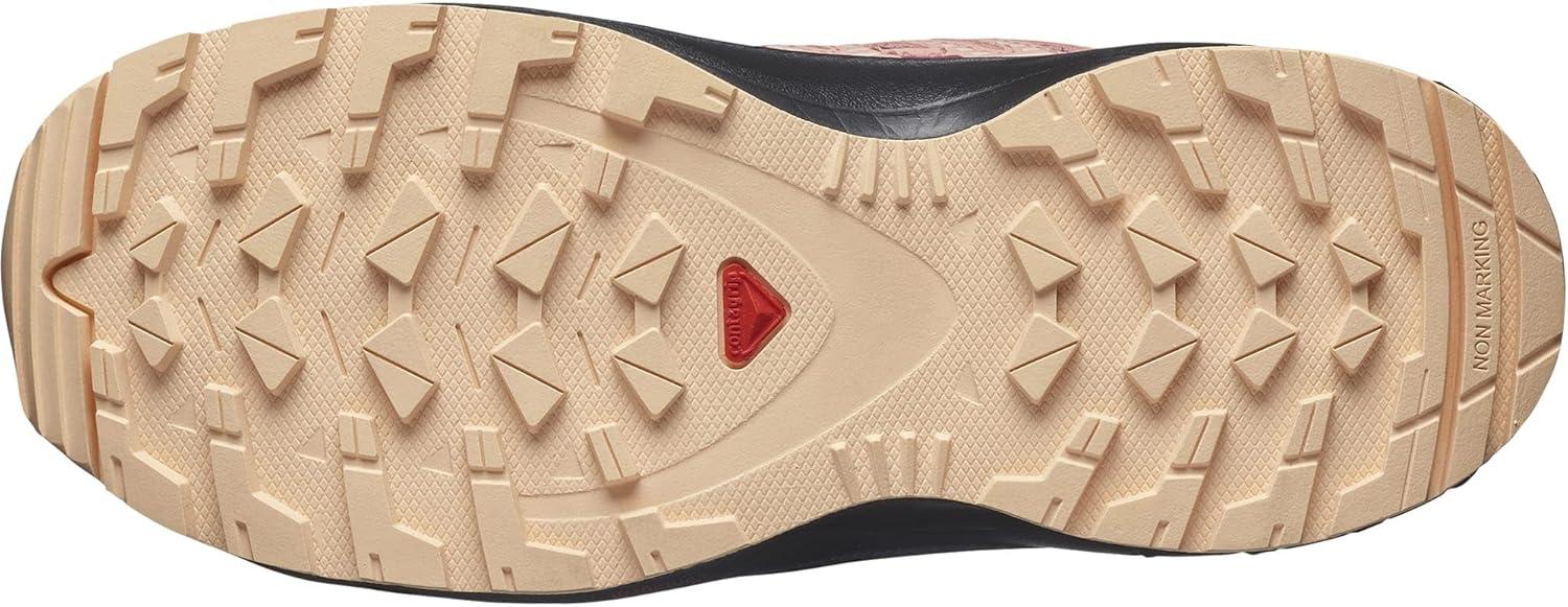 image:imageSalomon Unisex Juniors XA Pro V8 Mid Waterproof Trail Running Shoes for KidsEarth RedBlackAlmond Cream