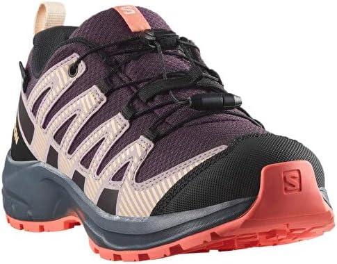image:imageSalomon Unisex Juniors XA Pro V8 Mid Waterproof Trail Running Shoes for KidsPlum KittenTurbulenceFusion Coral