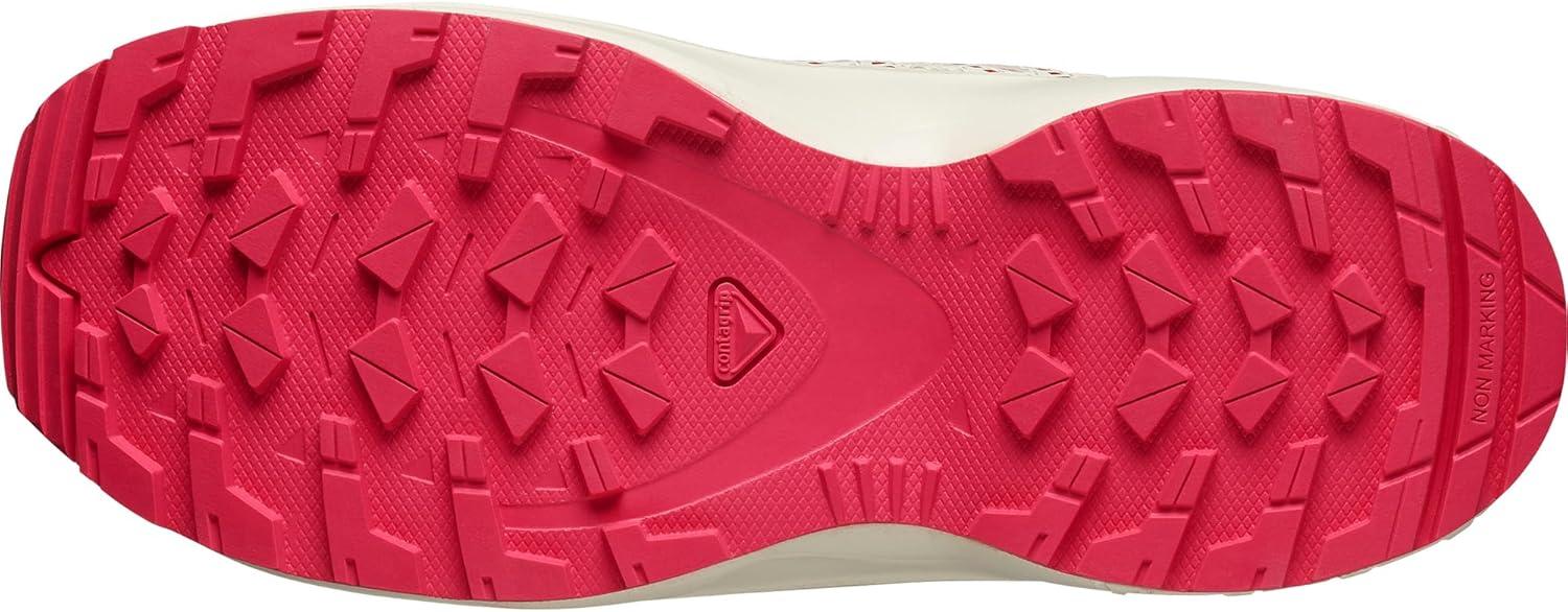 image:imageSalomon Unisex Juniors XA Pro V8 Mid Waterproof Trail Running Shoes for KidsRouge RedVanilla IceFlamingo Pink