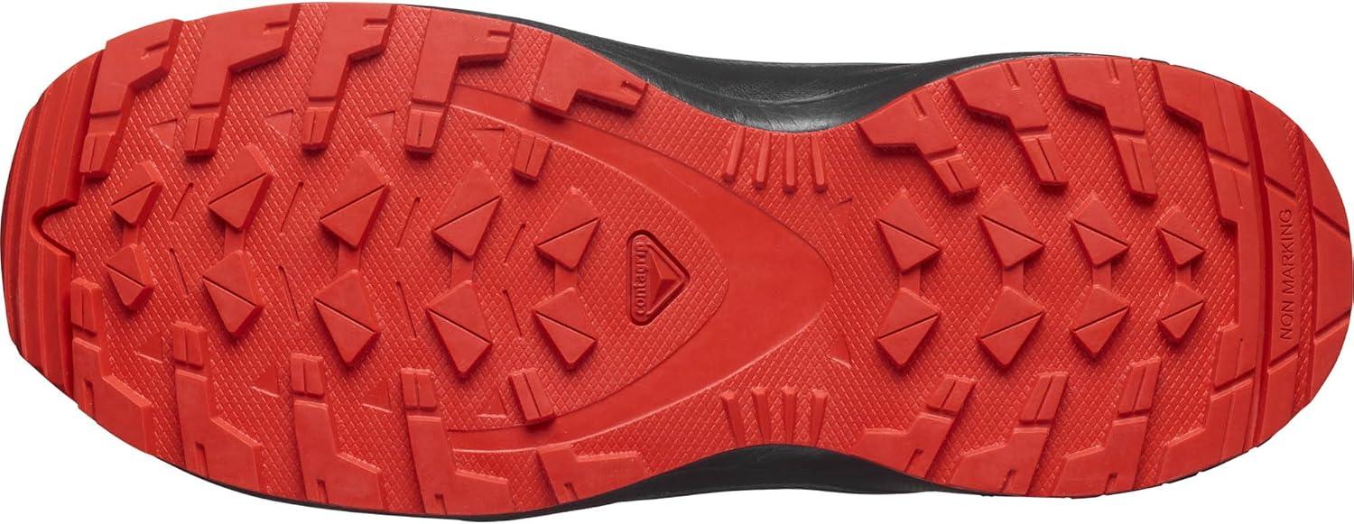 image:imageSalomon UnisexChild Salomon Kids Xa Pro V8 Trail Running ShoesBlackLapis BlueFiery Red
