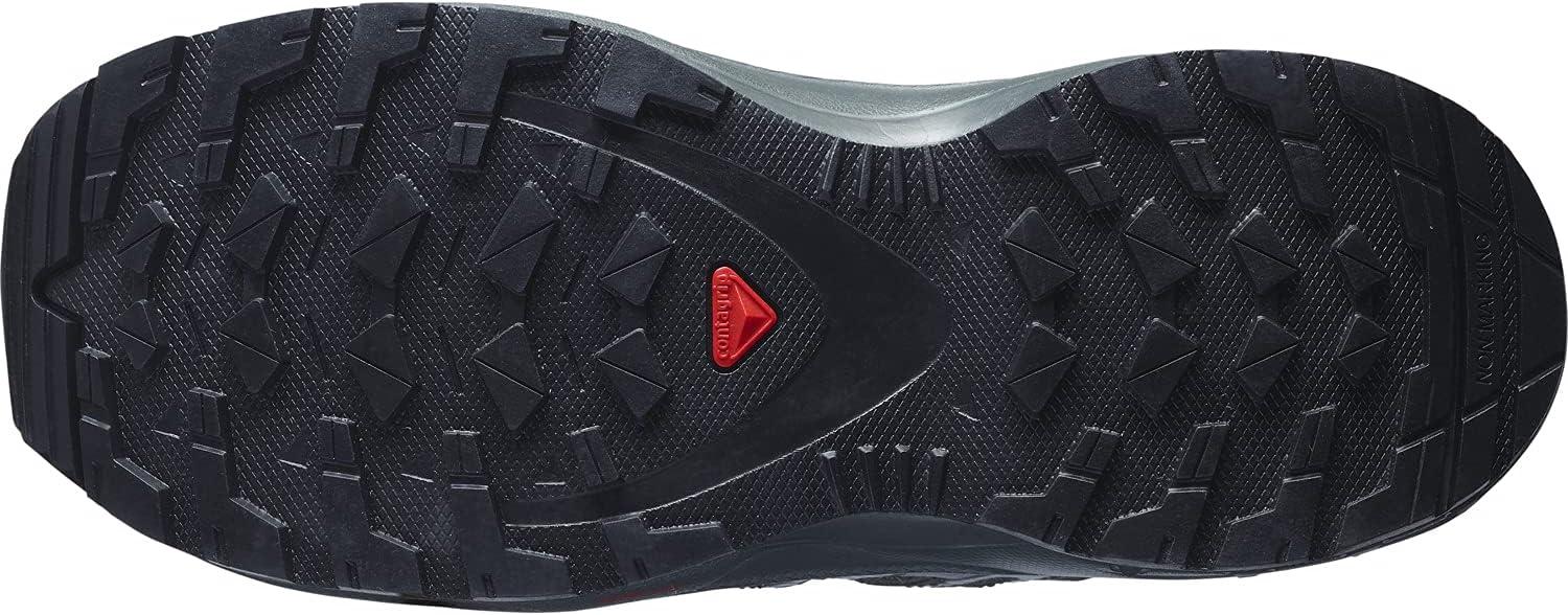 image:imageSalomon UnisexChild Salomon Kids Xa Pro V8 Trail Running ShoesBlackUrban ChicSulphur