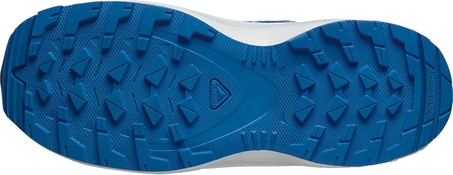 image:imageSalomon UnisexChild Salomon Kids Xa Pro V8 Trail Running ShoesBlackWhiteFrench Blue