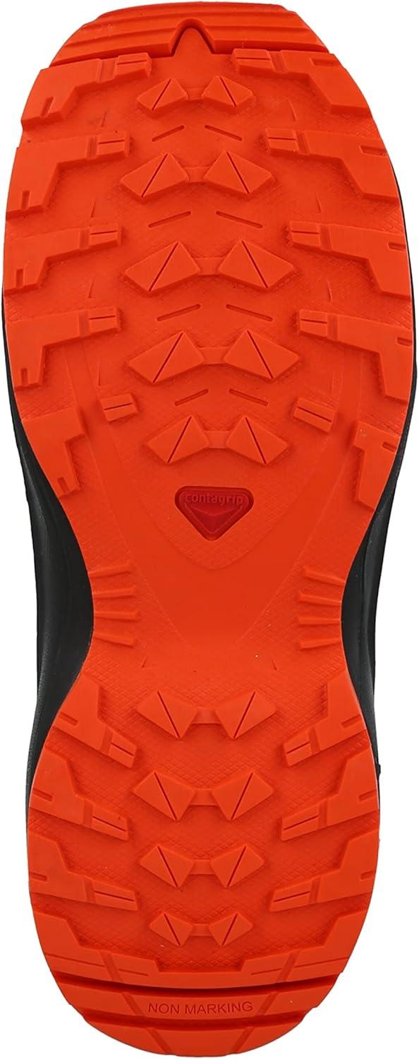 image:imageSalomon UnisexChild Salomon Kids Xa Pro V8 Trail Running ShoesMadder BrownBlackRed Orange
