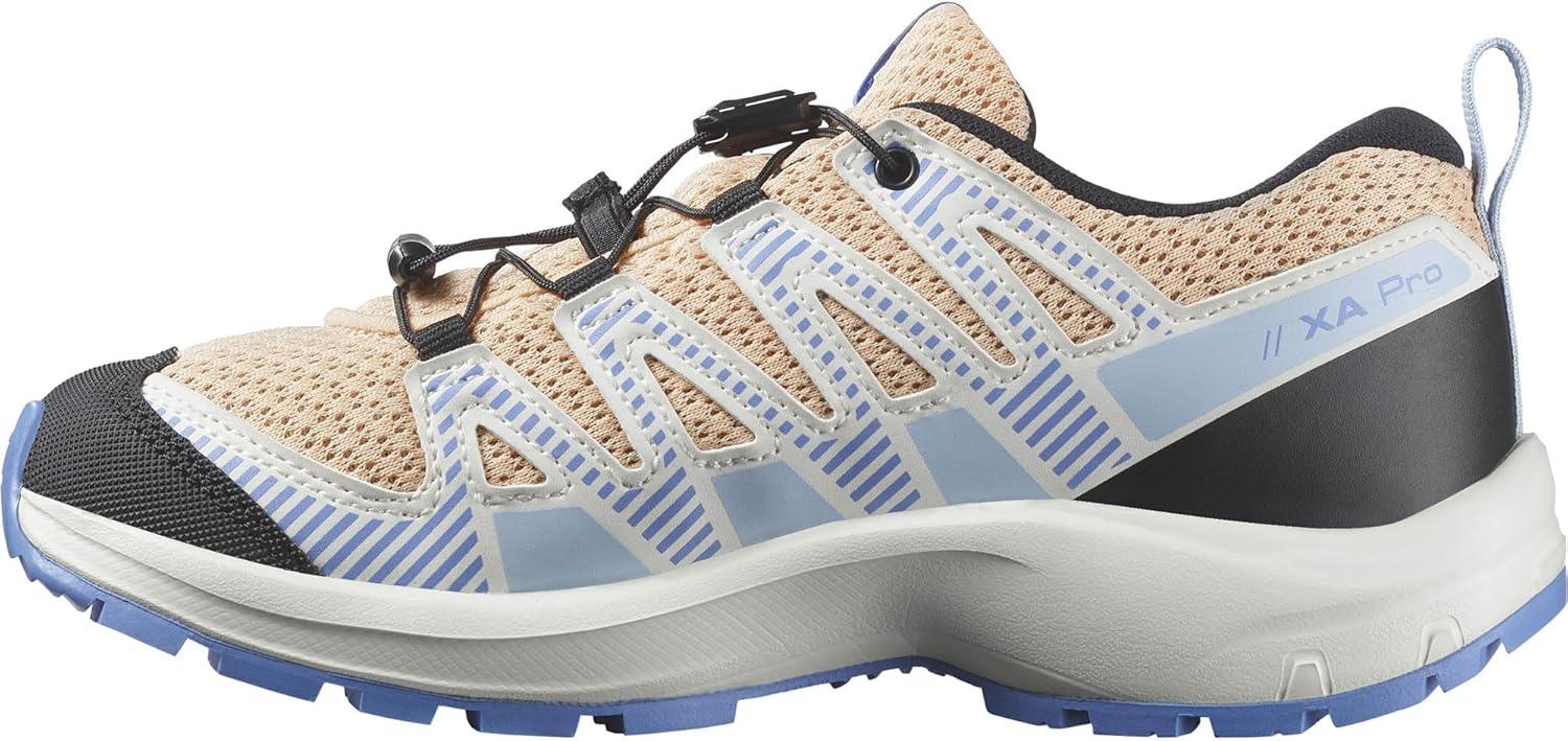 image:imageSalomon UnisexChild Salomon Kids Xa Pro V8 Trail Running ShoesPeach QuartzVanilla IceProvence