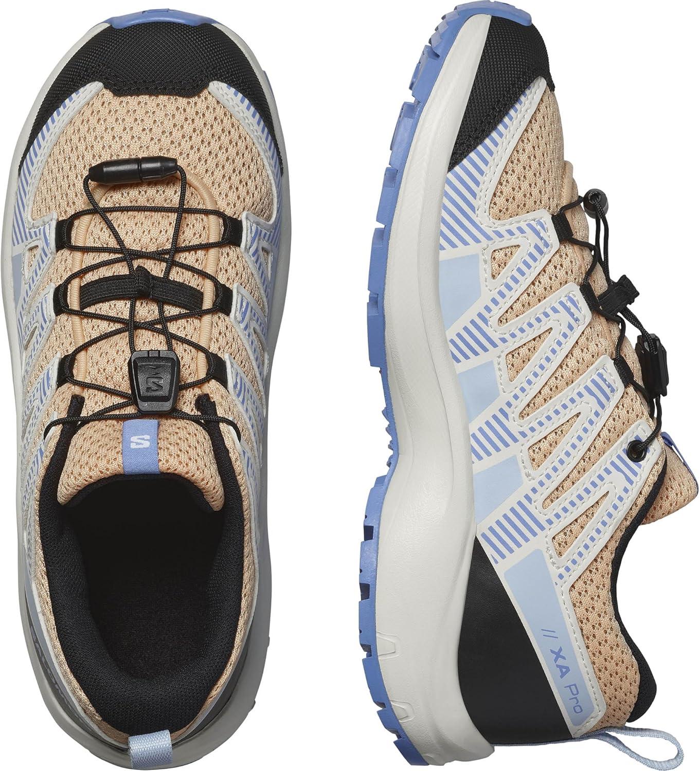 image:imageSalomon UnisexChild Salomon Kids Xa Pro V8 Trail Running ShoesPeach QuartzVanilla IceProvence