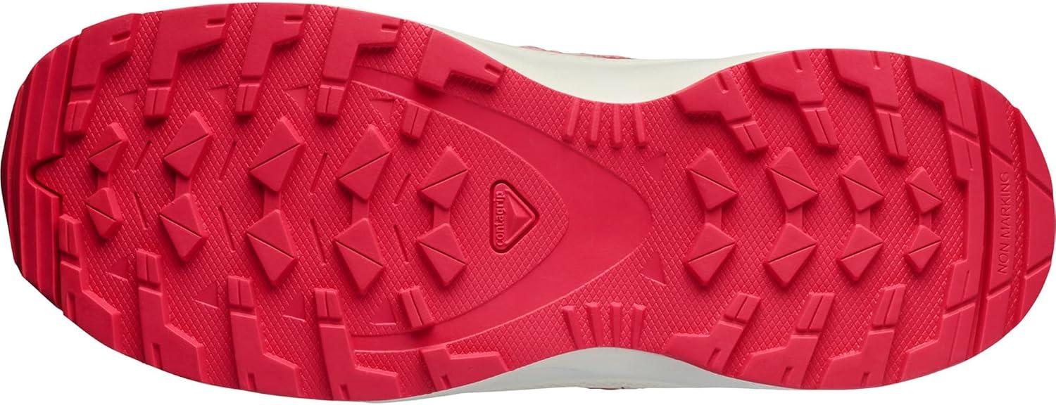 image:imageSalomon UnisexChild Salomon Kids Xa Pro V8 Trail Running ShoesRouge RedAlmond MilkFlamingo Pink