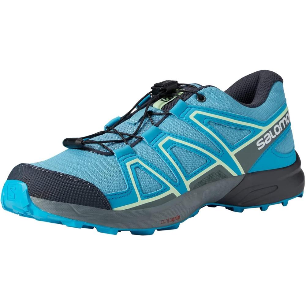 image:imageSalomon Kids Speedcross J Unisex Trail Running ShoeDelphinium BlueStormy WeatherIndia Ink